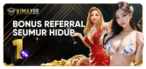 Bonus Referral Seumur Hidup 1%
